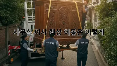 사무실 이사? 책상 이동은 이렇게!